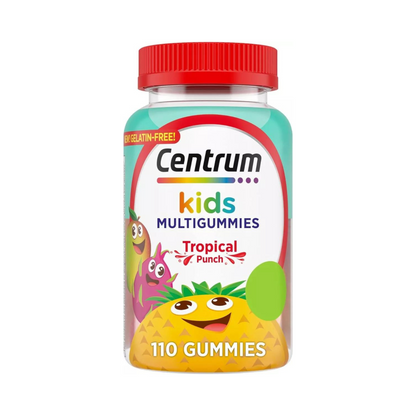 Suplemento Centrum Kids Multivitamínico, 110 Gomas