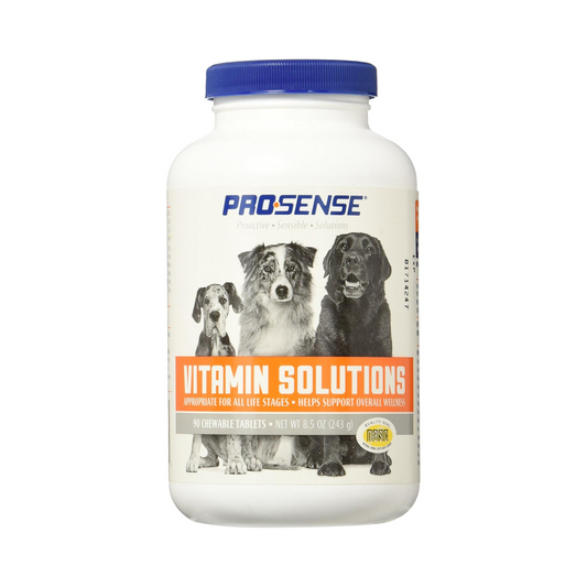 ProSense Vitamin Solutions para Cães, 90 Comprimidos Mastigáveis