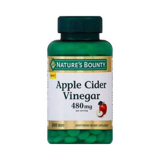 Nature's Bounty Vinagre de Maçã 480 mg 200 Comprimidos