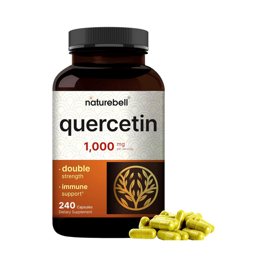 NatureBell Quercetina 1000 mg por Porção, 240 Cápsulas