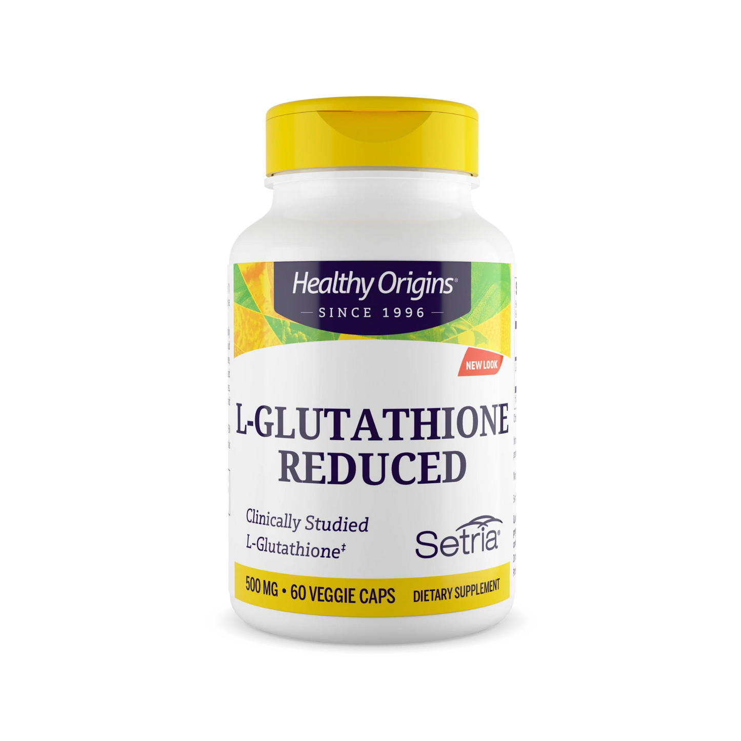 Healthy Origins L-Glutathione (Setria®) 500 mg "reduced" 60 Caps