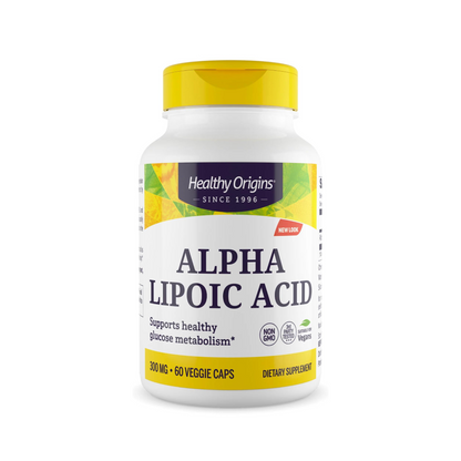 Healthy Origins Ácido Alfa Lipóico, 300 mg, 60 Cápsulas