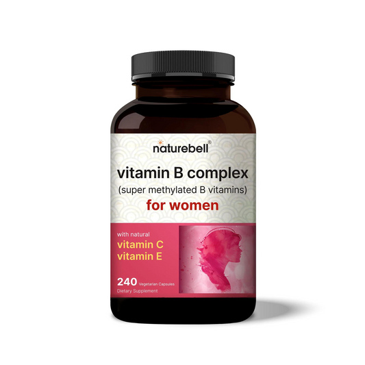 NatureBell Complexo de Vitamina B para Mulheres 240 Cápsulas Vegetais