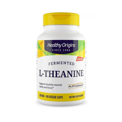 Healthy Origins L-Theanine 100 mg (AlphaWave®) 90 Vcaps