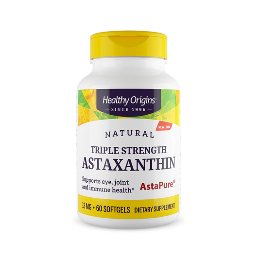 Healthy Origins, Astaxanthin, 12 mg (AstaPure®), 60 Gels