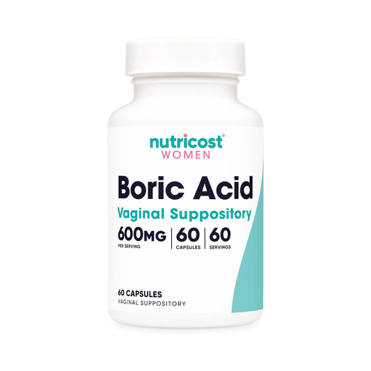 Nutricost Ácido Bórico 600 mg, 60 Cápsulas
