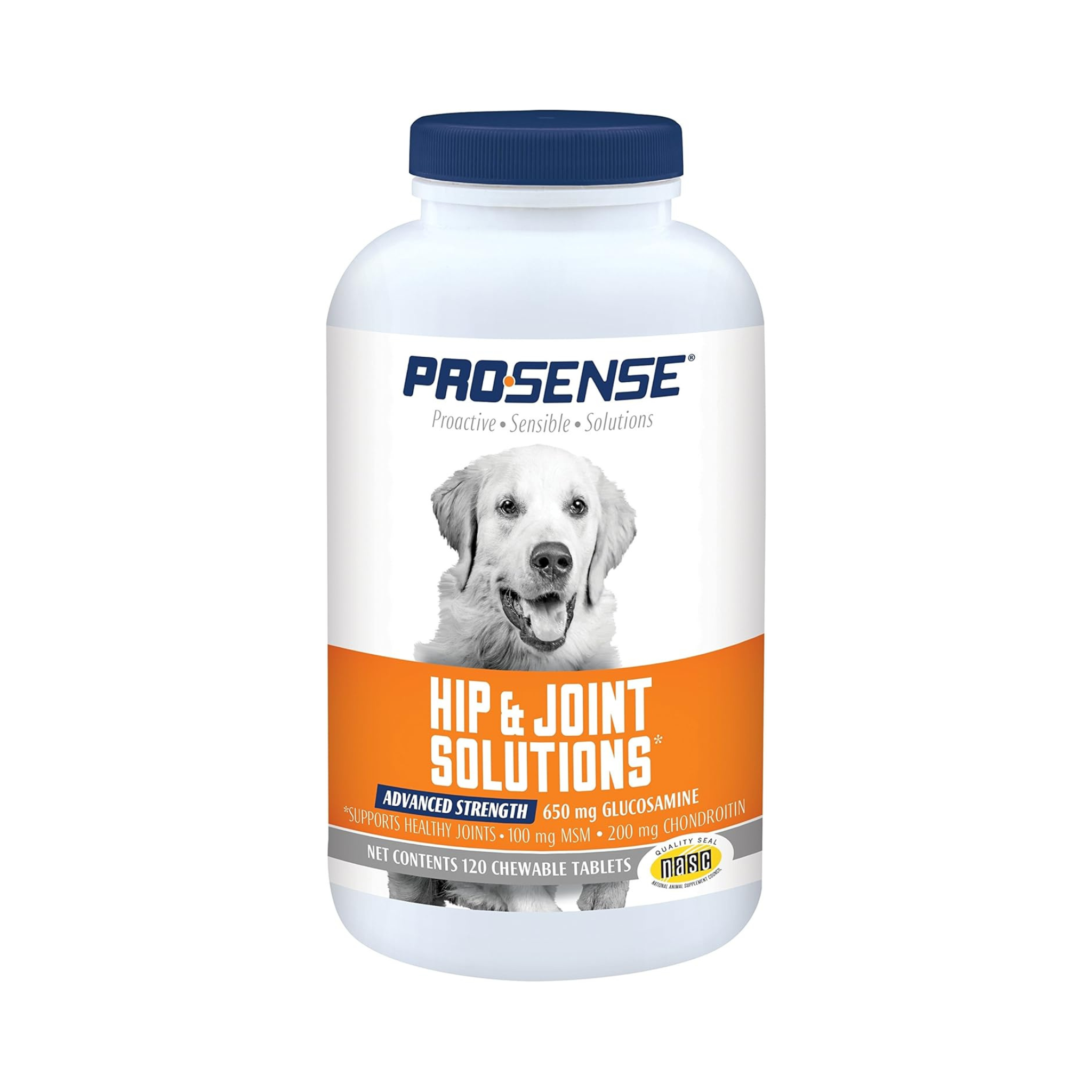 ProSense Glucosamina Avançada para Cães, 120 Comprimidos Mastigáveis ...