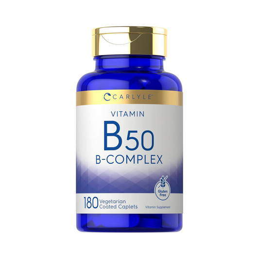 Carlyle Vitamina B50 Complex, 180 Comprimidos