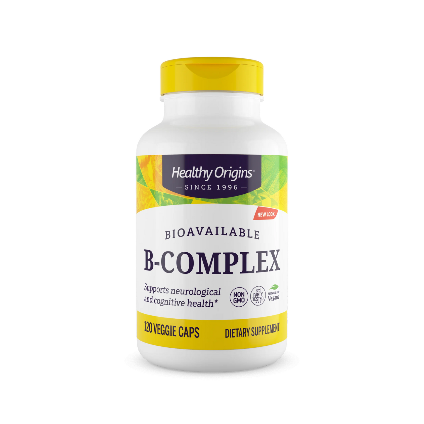 Healthy Origins, Complexo B, 120 Vcaps