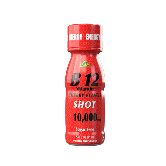 Suplemento Alfa Vitamins Vitamina B12 Shot, 10000 mcg