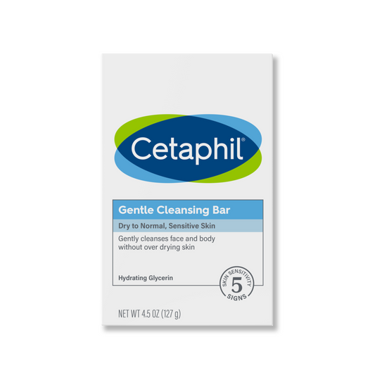 Sabonete Cetaphil Limpeza Suave, Pacote com 3 Unidades (381g)