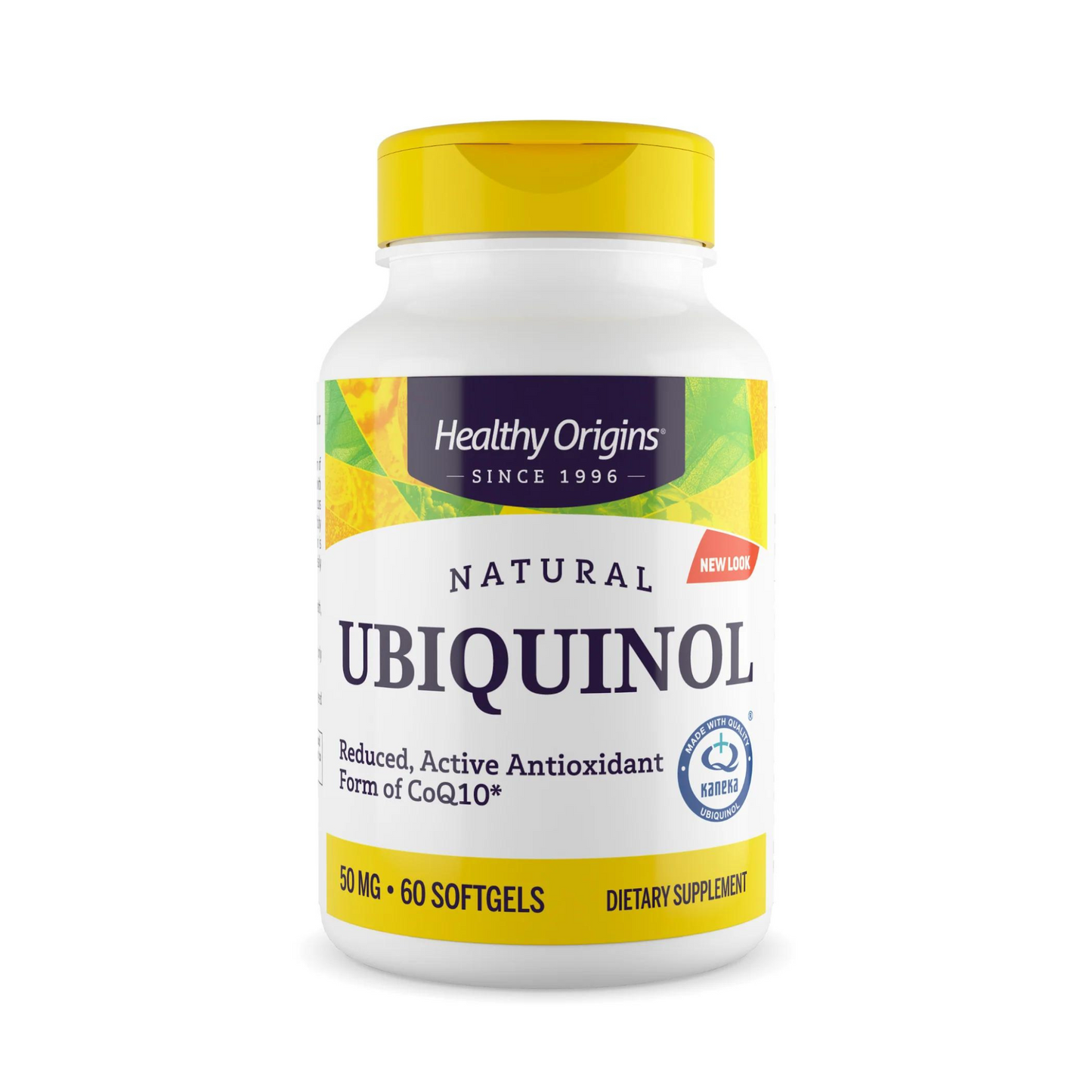 Healthy Origins Ubiquinol, 50 mg (Forma Ativa de CoQ10), 60 Cápsulas em Gel