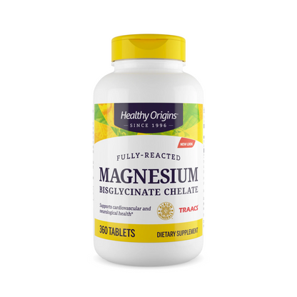 Healthy Origins, Magnesium Bisglycinate Chelate (Albion), 360 Tabs