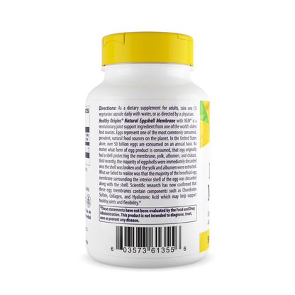 Healthy Origins, Eggshell Membrane, 500 mg (NEM®), 60 Vcaps
