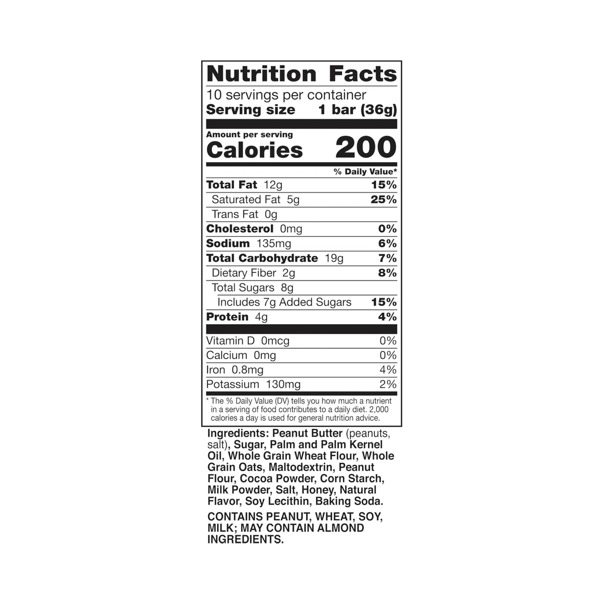 Nature Valley Barras Wafer Crocantes com Pasta de Amendoim e Chocolate 10 Unidades 369 g