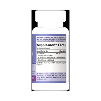 Puritan's Pride Óleo de Orégano 150 mg, 90 Cápsulas Softgel