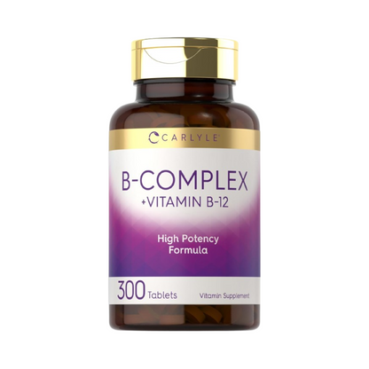 Combo Carlyle Vitamina D3 10.000 UI, 400 Softgels + Carlyle Magnésio Glicinato 200mg, 120 Cápsulas + Carlyle Complexo B com B12, 300 Comprimidos