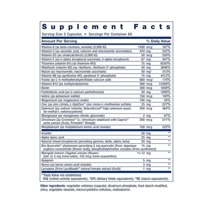 Life Extension Dois-Por-Dia Multivitamínico, 120 Cápsulas