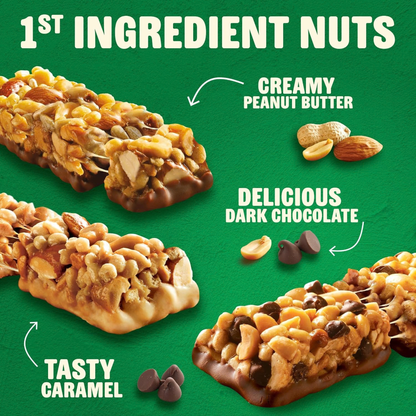 Nature Valley Barras de Proteína com Chocolate Amargo e Caramelo 5 Unidades