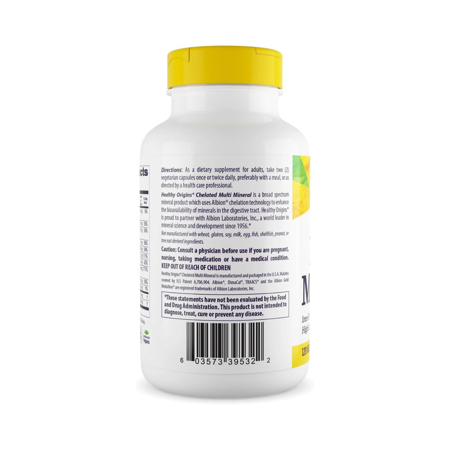 Healthy Origins Multi Mineral Quelado, 120 Cápsulas Vegetais