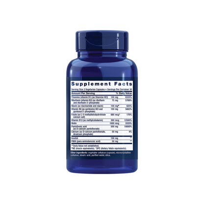 Combo Life Extension Complexo B + Healthy Origins Vitamina D3 + Carlyle Vitamina K2 MK7 100mcg + Magnésio Bisglicinato + NOW Foods Ômega-3