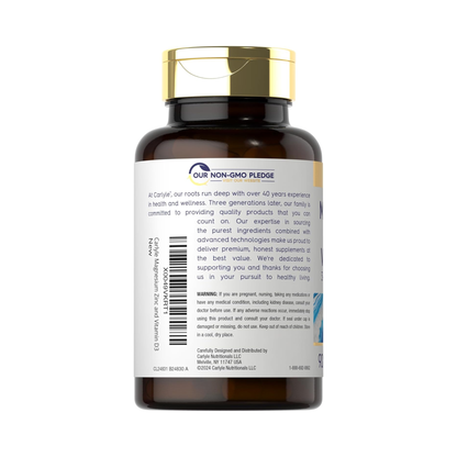 Carlyle Magnésio, Zinco e Vitamina D3, 90 Cápsulas