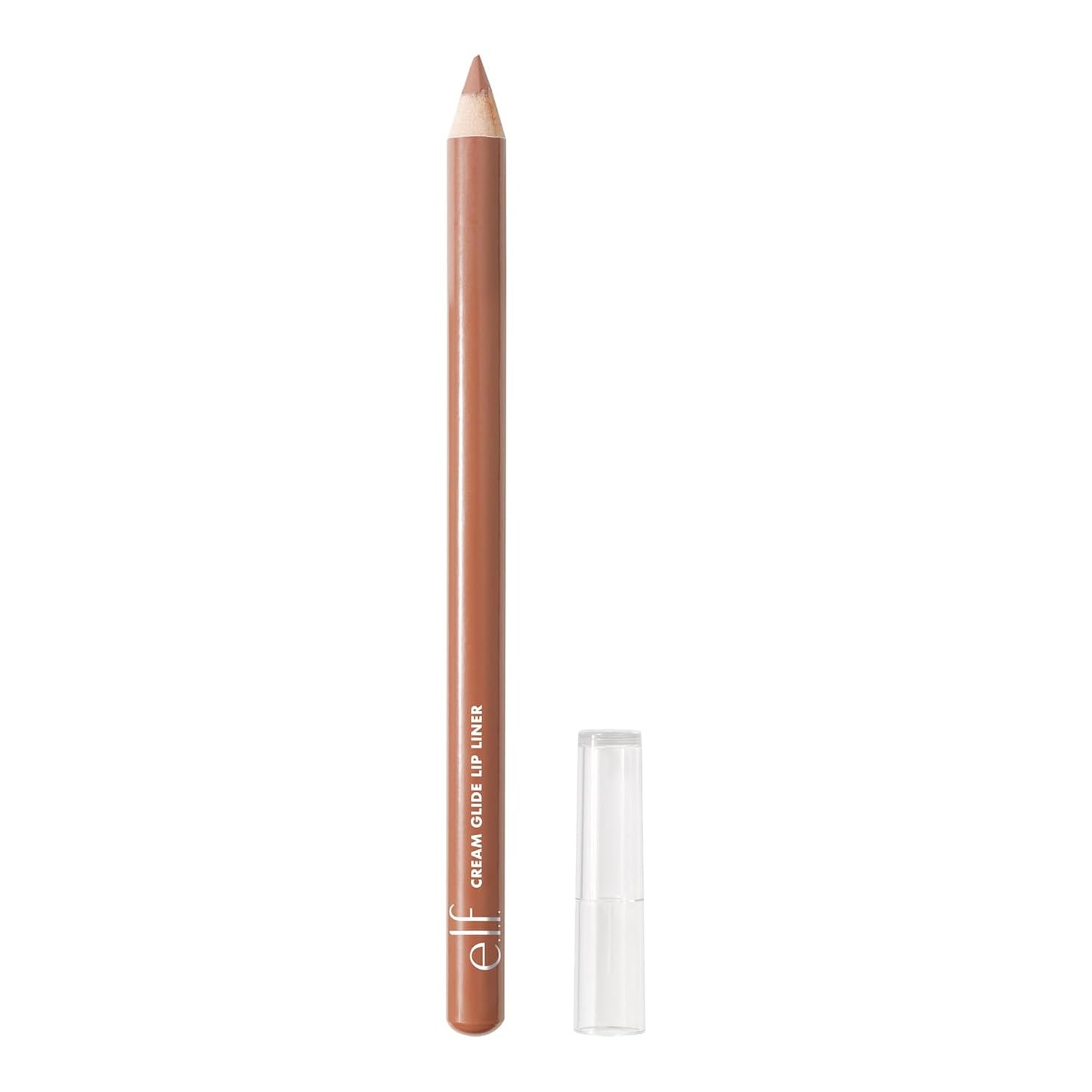 e.l.f. Cream Glide Lip Liner Truth or Bare, Lápis Labial de Alta Pigmentação