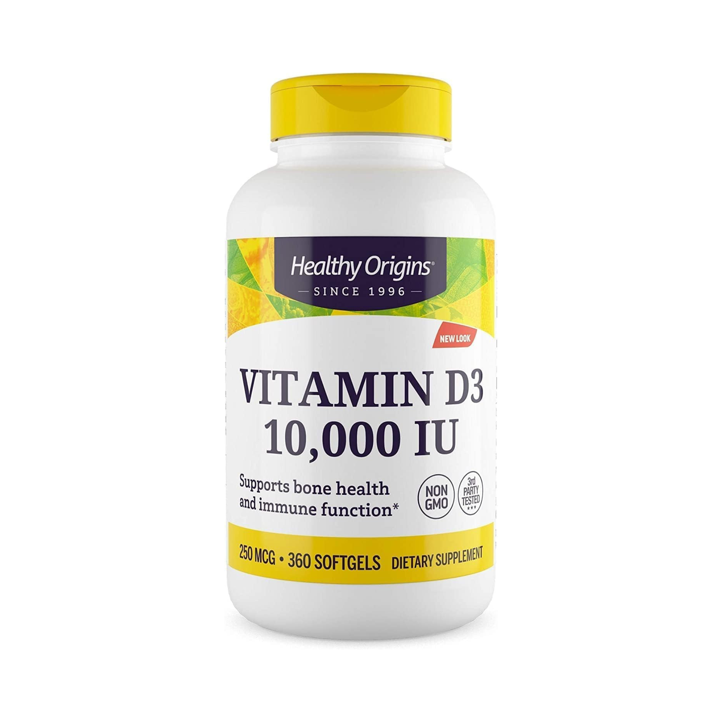 Combo Life Extension B12 Metilcobalamina 500 mcg (100 Pastilhas) + Healthy Origins Vitamina D3 10.000 UI (360 Softgels)