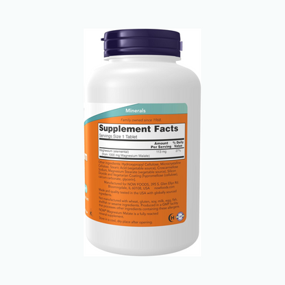 Combo Healthy Origins Vitamina D3 10.000 UI, 240 Softgels + Carlyle Vitamina K2 MK7, 100 mcg, 150 Softgels + NOW Foods Magnésio Malato 1000 mg, 180 Comprimidos