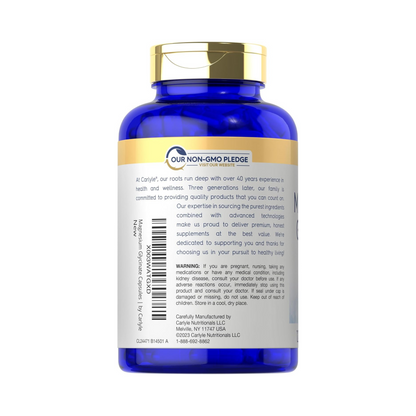 Combo Carlyle Vitamina D3 10.000 UI, 400 Softgels + Carlyle Magnésio Glicinato 200mg, 120 Cápsulas + Carlyle Complexo B com B12, 300 Comprimidos